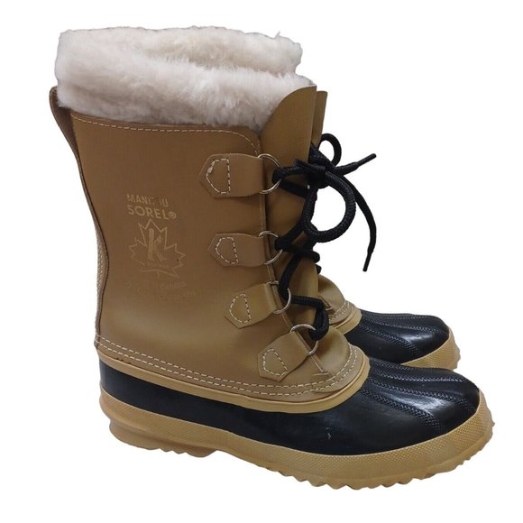 Sorel Shoes Sorel Manitou Snow Boots Made In Canada Winter Wool